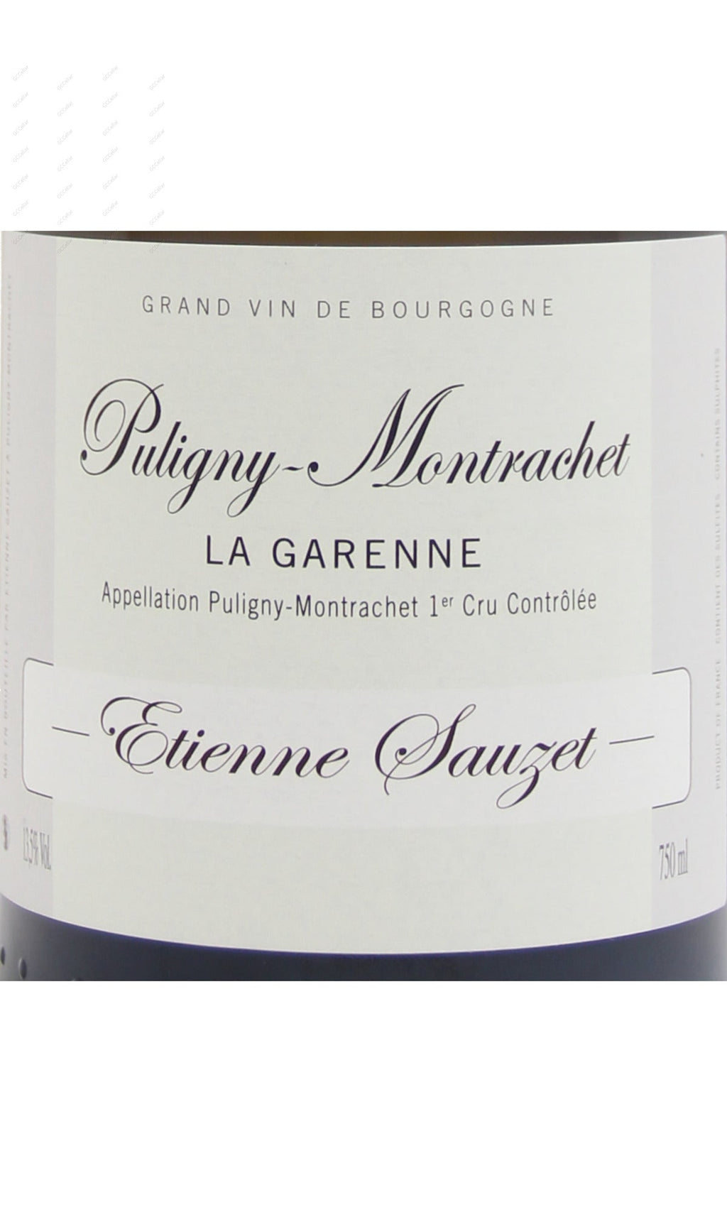 Etienne Sauzet, Puligny Montrachet, La Garenne, 1er Cru