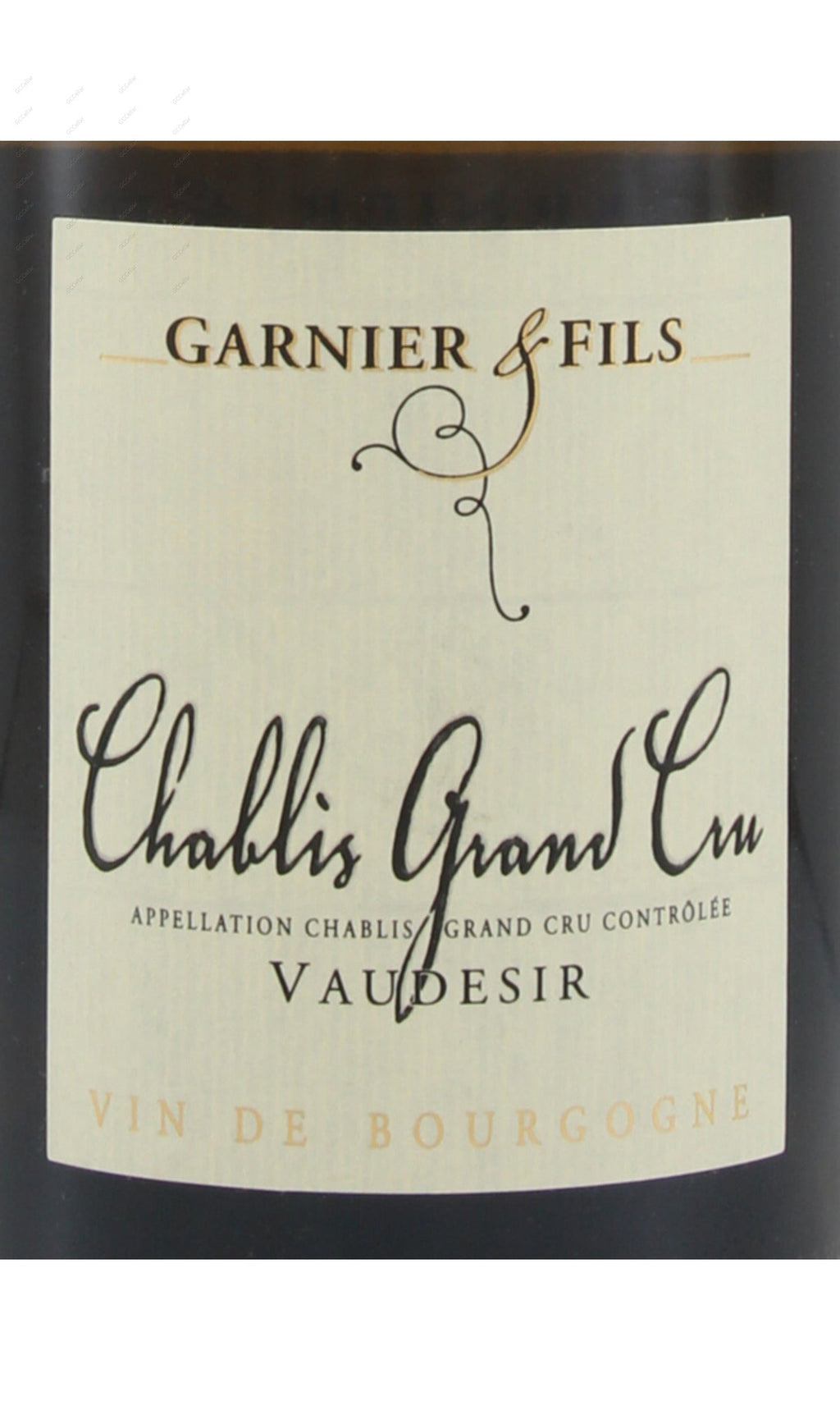 Garnier & Fils, Chablis, Vaudesir, Grand Cru